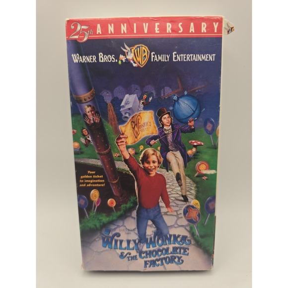 Other - Willy Wonka and the Chocolate Factory (VHS, 1999, Remastered 25th Ann.)